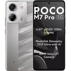 Смартфон Xiaomi Poco M7 Pro 5G 12/256GB Silver