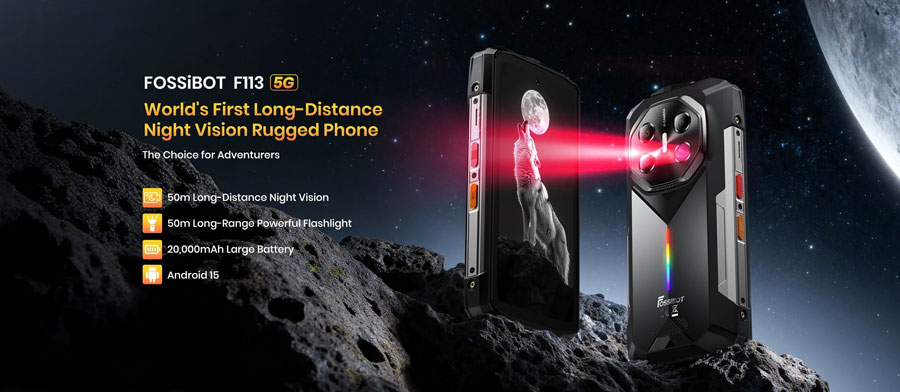 FOSSiBOT F113 12/256GB Black