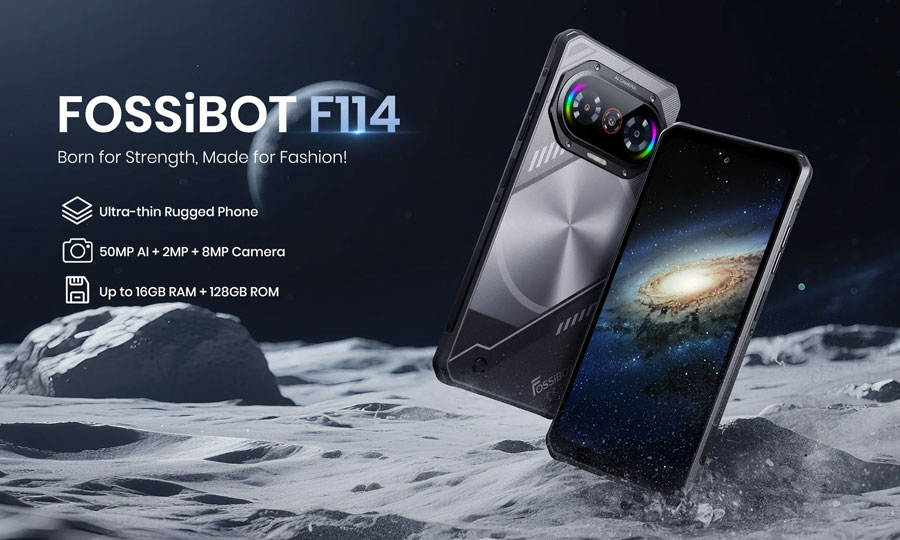 FOSSiBOT F114 4/128GB Black