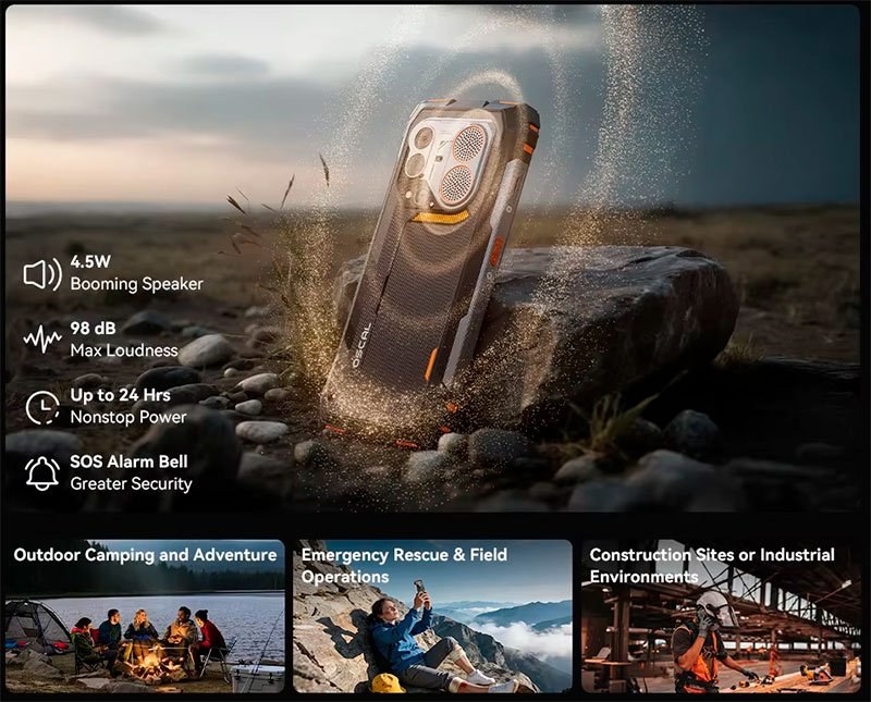 Oscal Pilot 6 12/256GB Thermal Black