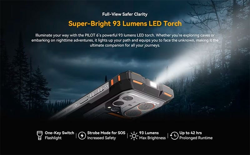 Oscal Pilot 6 12/256GB Thermal Black