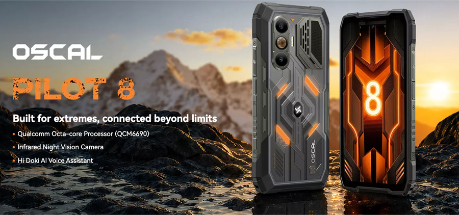 Oscal Pilot 8 12/256GB Black