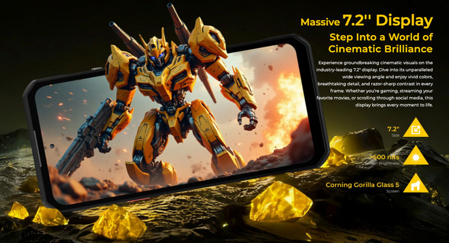 Защищенный смартфон Oukitel WP60 16256GB