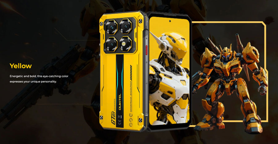 Защищенный смартфон Oukitel WP60 8/256GB 