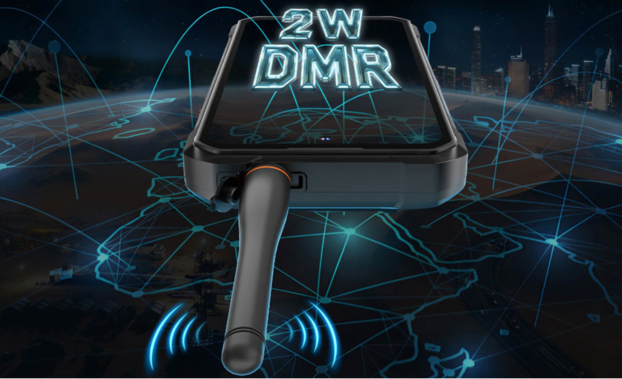 Защищенный смартфон Oukitel WP61 Plus 12/512GB Black WT с DMR Рацией