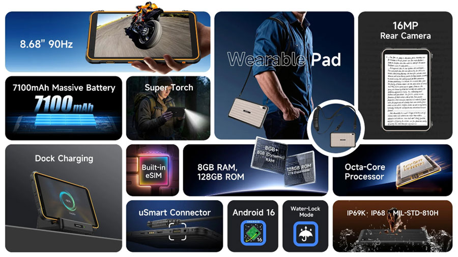 RugKing Pad Pro 8/128Gb Grey